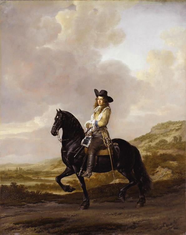 Thomas De Keyser Equestrian Portrait of Pieter Schout (mk08) Sweden oil painting art